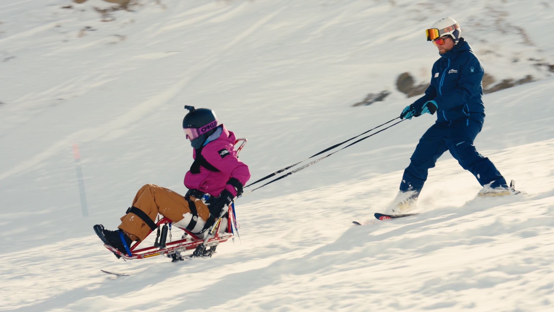 IPF Member enjoys accessible skiing